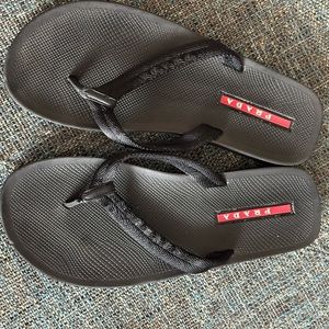 Prada authentic rubber sandals for men